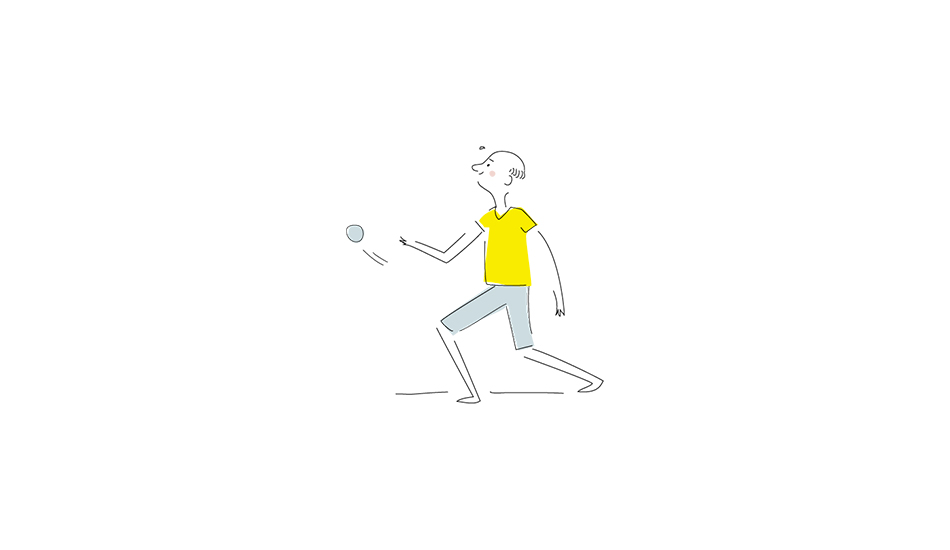Astellas - Illustration sensibilisation sport et santé 5 par Cecile-reverdy
