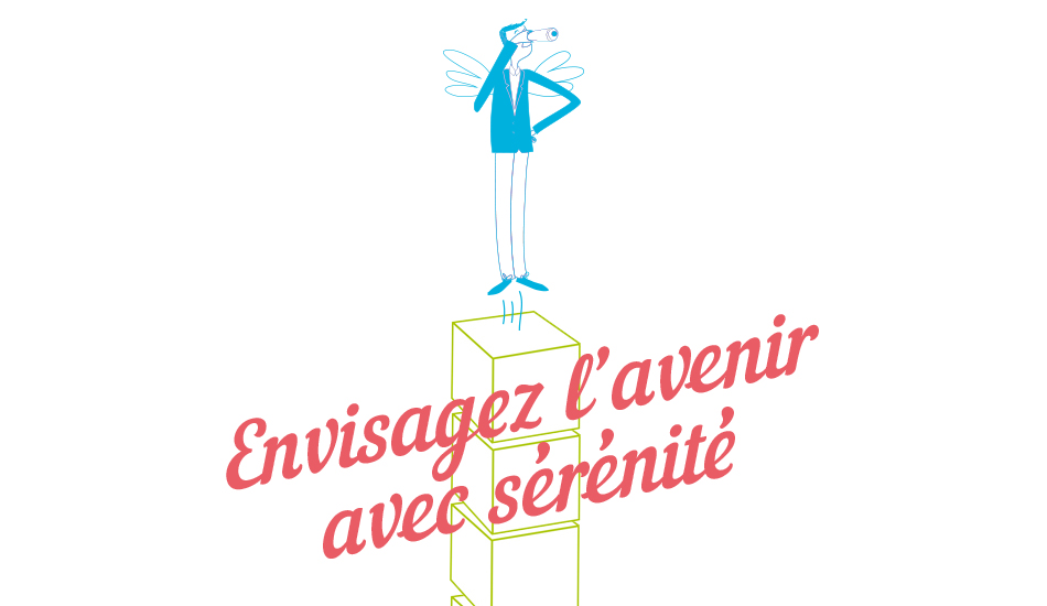 Cubik  - Illustration et déclinaison du cube de la marque 3 par Cécile Reverdy