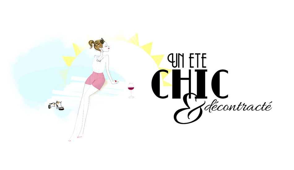 French Place - Illustration, photographie de mode et typographie en surimpression 3 par Cécile Reverdy Cé.
