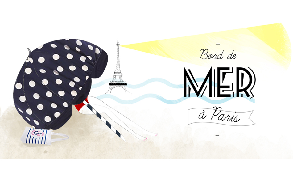French Place - Illustration, photographie de mode et typographie en surimpression 4 par Cécile Reverdy Cé.