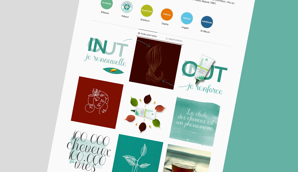 Laboratoires Jaldes - Illustrations et graphisme pour posts Instagram et brochures médicales 2 par Cé. Cecile Reverdy